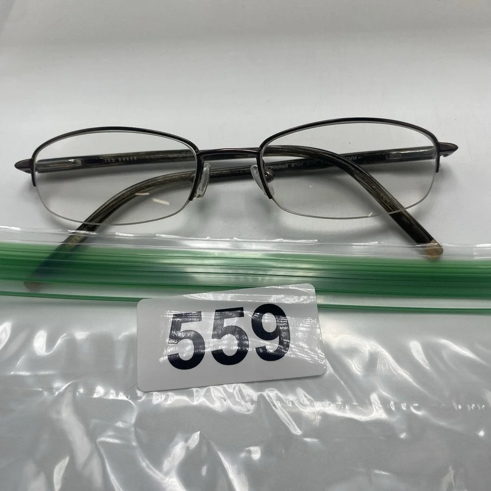 Ted Baker Eyeglasses FRAME ONLY Hitched B103 51-18-135 Brown 559